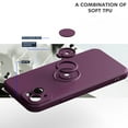 thumbnail image 2 of SaniMore Case for iPhone 14 6.1" 2022, Shockproof TPU Backplane & Hidden 360 Degree Rotating Kickstand Magnetic Car Mount Shock Absorption Anti-slip Anti-fall Full-protective Shell, Mint, 2 of 8