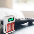 thumbnail image 2 of Cargadores Master AA/AAA USB 4 ranuras pantalla MP-CHARGERLCD, 2 of 4
