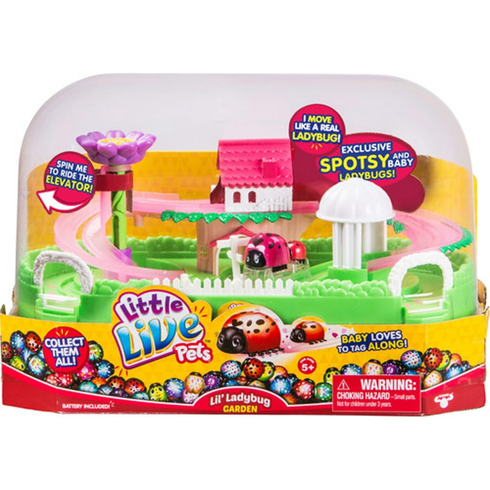 Little Live Pets Ladybug Garden Playset