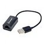 IOCrest USB 2.0 10/100Mbps LAN Ethernet RJ45 Adapter Connector Black - image 3 of 6