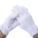 thumbnail image 2 of Guantes de trabajo Guantes Guantes de trabajo de gestión de inconfundible, Guantes suaves cómodos 12 pares de espesar estilo Cola Guantes de trabajo de algodón blanco, 2 of 8