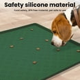 Silicone Dog Food Mat, Pet Placemat for Prevent Feeding Spills