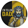 thumbnail image 3 of Lotusprinthandmade Funny Jesus Spare Tire Cover With Backup Camera Hole, Jesus Spare Tire Cover, 3 of 7