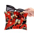thumbnail image 6 of FeBohao 2 PCS Cosmetic Shrapnel Bag Cute Makeup Toiletry Bags Squeeze Purse Pouch Vegan Leather Square Capacity Stuff Aesthetic Toddler Toothbrush Personal Tote Must Set Bathroom Rugby, 6 of 6