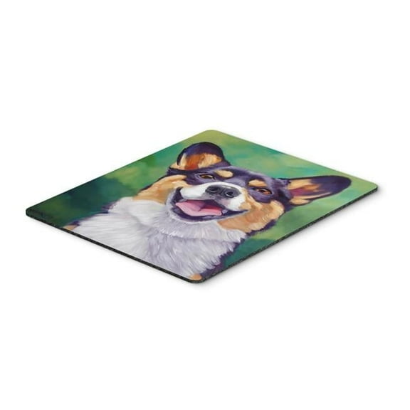 Tricolor Pembroke Corgi Mouse Pad, Hot Pad or Trivet