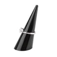 thumbnail image 6 of 1/5PCS Mini Fingertip Conical White Black Transparent Jewelry Show Acrylic Holder Jewellery Organizer Ring Display Stand TRANSPARENT 1PC, 6 of 8