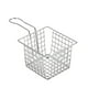 thumbnail image 3 of Mini Cuadrado Freír Cesta Reutilizable Soporte Fritas Patatas Cesta 3.94 Pulgadas Inoxidable Acero Comida Cestas Plata para Cocina Restaurante Fiesta Barbacoa Unique Bargains accesorios para freidora, 3 of 7