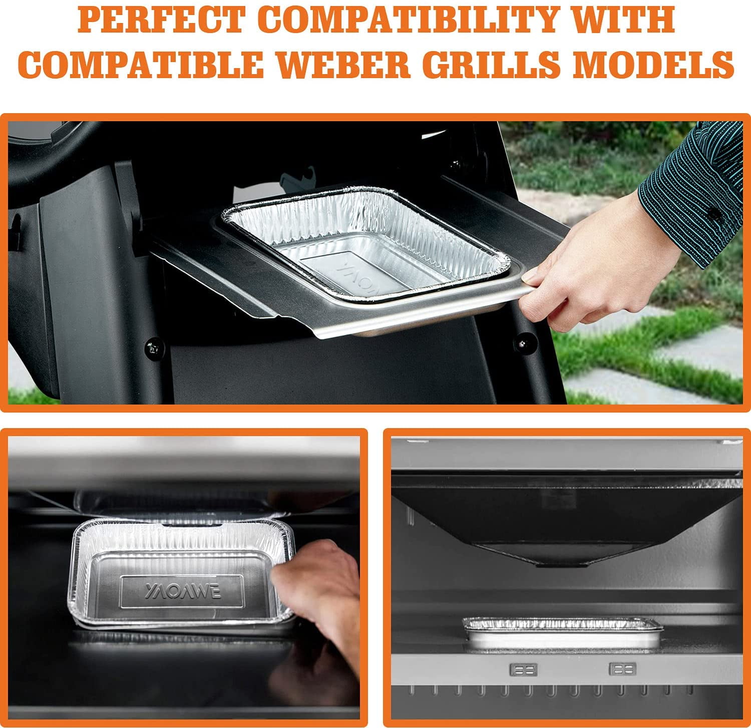 YAOAWE 30Pack 6415 Drip Pans Compatible for er Nepal Ubuy