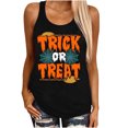 thumbnail image 1 of Camiseta sin mangas de Halloween para mujer, camiseta sin mangas con estampado gráfico divertido de playa de verano para adultos, blusa Fridja  gh475, 1 of 9
