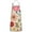 Bright Pioneer Flower, variant on Blue Marine Floral and Animal Pattern Apron-Garden Aprons for Women with Pockets-Cotton Linen Waterproof Kitchen Cooking Gardening Aprons Adjustable for Kitchen,Cooking,BBQ and Salon 33x27 Inch