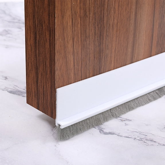 Door Bottom Sealing Strip - Sound Insulation, Anti-Cockroach, 1 Meter - for Household Door Seam