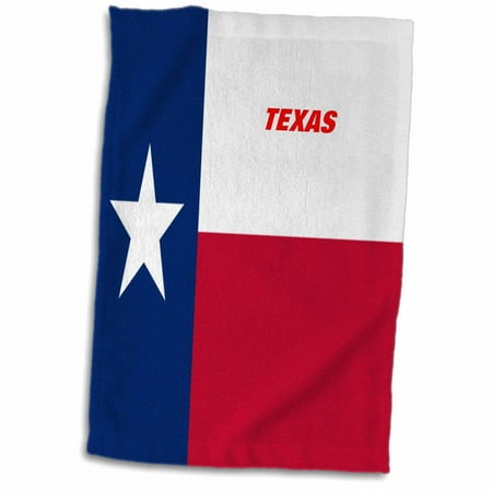 3dRose State Flag Of Texas - Towel, 15 by 22-inch