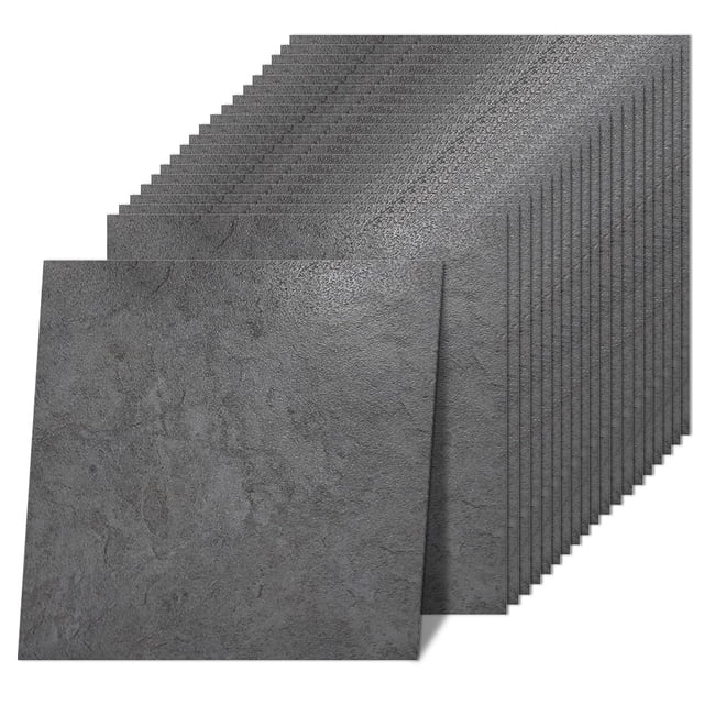 Norine Peel and Stick Floor Tile 12 x 12 Inch Self Adhesive Marble Vinyl Flooring Tile Waterproof Removable Sticker Tile