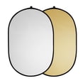thumbnail image 2 of Photography Reflector Light Reflector Photo Reflector 2-in-1 Silver Gold Collapsible Design with Carry Bag for Studio Outdoor Photography, 2 of 5