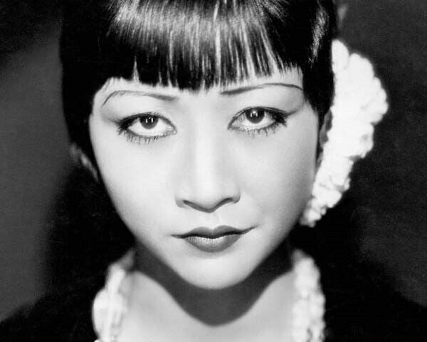 Anna Mae Wong beautiful close-up portrait looking into camera 8x10 inch ...