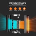 thumbnail image 3 of Calentador Space Heater Feculs Official de 1500 W con control remoto y termostato, 3 of 7