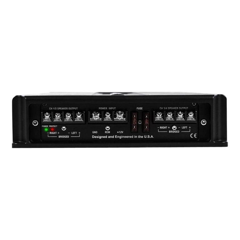 Crunch Power Drive PD4000.4 Bridgeable Amplifier (4,000 Watts Max