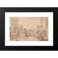 thumbnail image 2 of Thomas Rowlandson 14x10 Black Modern Framed Museum Art Print Titled - Fashionable Restaurant (ca. 1780-1825), 2 of 5