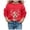 A23 Red, variant on Glisme Toddler Girls Sweatshirt Graphic Print Long Sleeve Crew Neck Fall Winter Comfortable Sweatshirts For Girls Size 3-4 Years