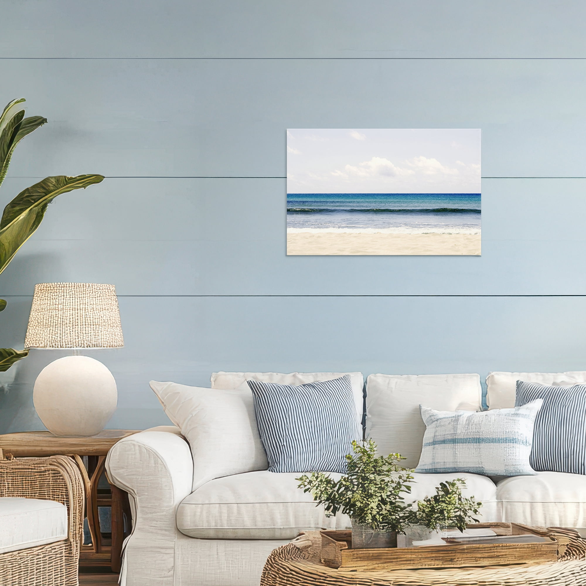Stupell Industries Summer Seaside Escape Canvas Wall Art, design by Gemma Bardot