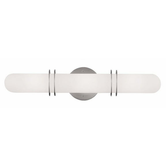 3 Light Bathroom Light in Contemporary Style 19.75 inches Wide By 4.5 inches High-Brushed Nickel Finish Bailey Street Home 218-Bel-1119453