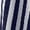 Navy 32, variant on ShomPort Women's Vintage A-Line Striped Print Pleated Flared Midi Skirt High Waist Trendy Short Skirt