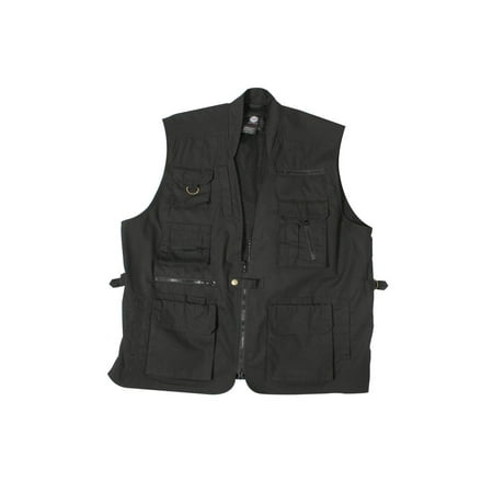 Plainclothes Black Concealed Carry Vest, 2xL