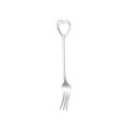 thumbnail image 1 of Cateissary Tenedor de carcasa de acero inoxidable, tenedores para aperitivos y frutas, vajilla para fiesta de restaurante, herramienta para agitar café, Mostrada Plata Cateissary HA079212-04, 1 of 6