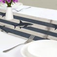 thumbnail image 4 of Yayeee Table Runner 90 inches Long Home Kitchen Dinning Party Decoration, Dark Sharks, 4 of 7
