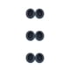 thumbnail image 1 of Injueey 1 par de almohadillas para auriculares PU de cuero con cancelación de ruido almohadillas para auriculares reemplazo de malla fina para Type1 NO1, 1 of 6