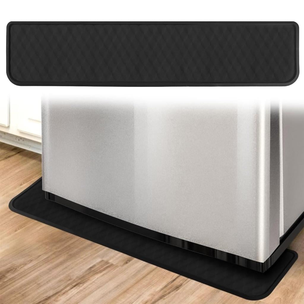 Multipurpose Appliance Floor Cover Nonslip Silicone Base Suitable for Fridge