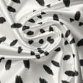 thumbnail image 7 of Ambesonne Geometric Valance & Curtain, Large Polka Dots, 55"x45", Black White, 7 of 7