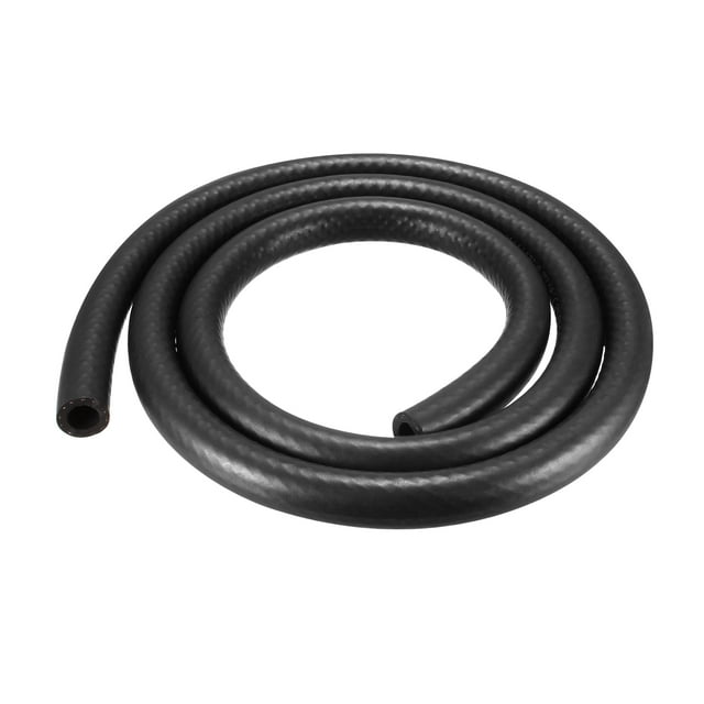 Unique Bargains Fuel Line Fuel Hose Rubber 12mm I.D. 1.5M/4.9FT Diesel Petrol Hose Engine Pipe Tubing