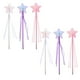 thumbnail image 1 of 6 varitas de princesa de hadas con forma de estrella para disfraces infantiles y regalos de cumpleaños para Halloween y celebraciones navideñas, 1 of 8