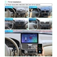thumbnail image 3 of 10.1" Android 13 Car Radio Stereo for Nissan Sentra MK5 1999-2006, 2+32GB Wireless CarPlay Android Auto GPS Navi WiFi Bluetooth SWC DSP FM RDS, 3 of 11
