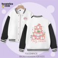thumbnail image 1 of Cute Sanrio Cinnamoroll Jacket Hello Kitty My Melody Kuromi Overcoat Spring Autumn Kids Loose Sports Baseball Uniform Clothes, 1 of 7