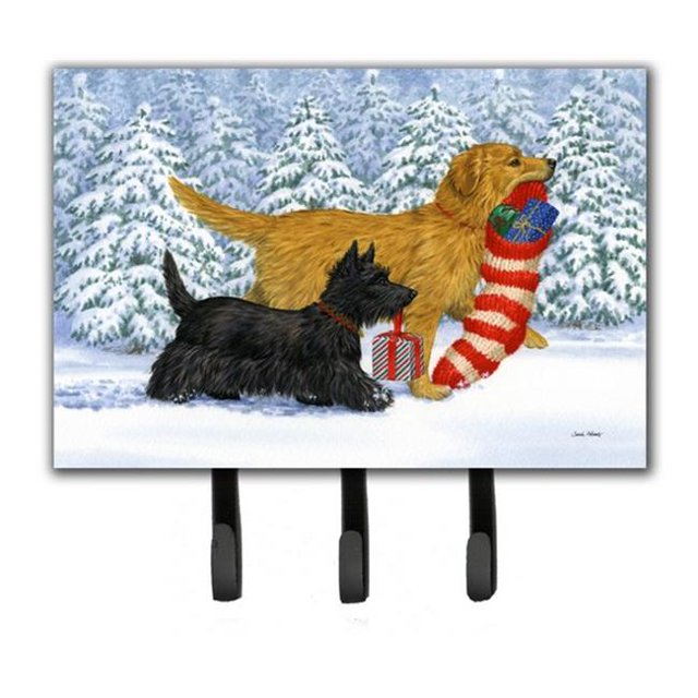 Carolines Treasures ASA2171TH68 Golden Retriever Keep Up There- Scottie Leash or Key Holder