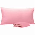 thumbnail image 1 of Chenchen King Pillowcase Set - 2 Pack Brushed Microfiber 20x40 Pillowcases - Soft, Wrinkle-Free, Fade-Resistant, Stain-Resistant, Pink Pillowcases with Envelope Closure - 20x40 Inches, Pink, 1 of 1