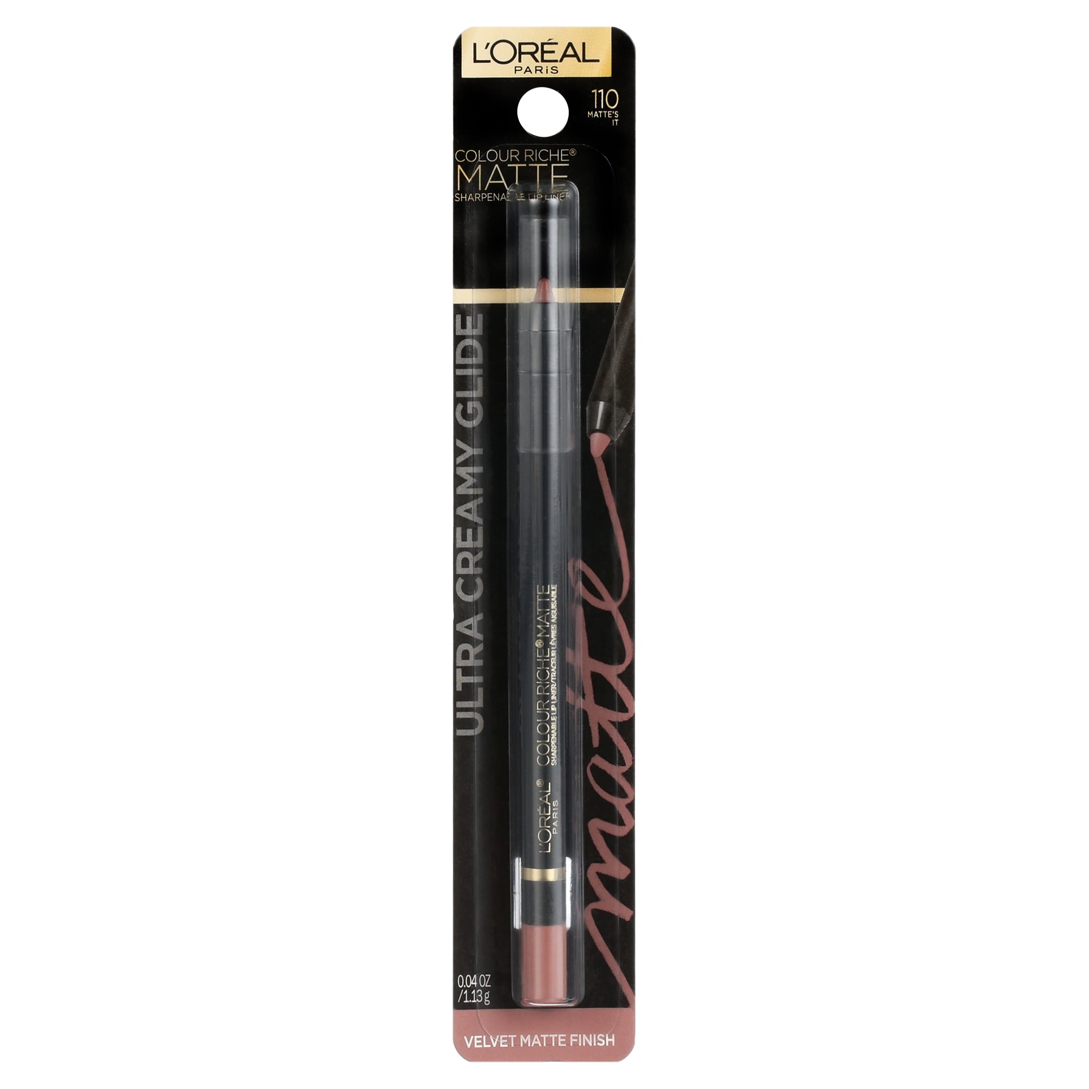 L'Oreal Paris Colour Riche Matte Lip Liner, Mattes It
