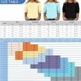 thumbnail image 3 of Tshirt Women Women's Plus-size Model O-neck 3/4 Sleeve Solid Color Top, 3 of 6