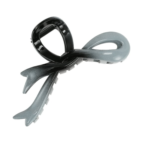 1 Pc Fashion Gradient Chinese Style Hair Clips for Women 4.72"x2.56"x1.77" Grey Blue