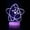 Color2, variant on Kirby Gifts for Friend Cool Night Light with Timer Remote & Smart Touch 16 Colors Changing Dimmable Cool Room Decor Bedside Lamp for Bedroom Boys Girls