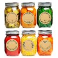thumbnail image 4 of 500 Pieces Kraft Paper Stickers, Self-adhesive Labels 5 Cm, Jam Jar Stickers, 4 of 4