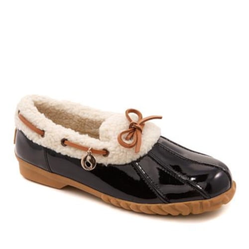 slip on duck boots