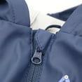 thumbnail image 5 of XQYLOS Toddler Baby Hooded Zipper Front Pocketed Long Sleeve Windproof Jacket Autumn Casual Daily Outdoor Top Outfit, 5 of 8