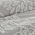 thumbnail image 4 of Witaxima Full/Queen 3-Piece Chenille Floral Comforter Set, Warm Grey and White, Tufted Cotton Design, Hypoallergenic, 4 of 11