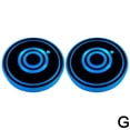 thumbnail image 1 of 2 Pcs Porte-Gobelet de Voiture à LED sous-Verres RGB Colorés Décoration Intérieure J8 V2U8, 1 of 9