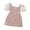 Red, variant on dmqupv Baby Clothes Dress Kids Toddler Baby Girls Short Bubble Sleeve Patchwork Plaid Long Frocks for Girls 4 Years Dress Red 3-4 Years