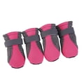 thumbnail image 4 of para perros de malla transpirable - Se la la adaptaciónción a botas para perros - antideslizante para patas - Pink M Yinane Zapatos para mascotas, 4 of 8