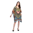 thumbnail image 2 of Multi Women's Plus Size Tunic Dress for Women Casual Short Caftan Dresses Tunics for Plus Size Ladies Kimono Online by Oussum, 2 of 6